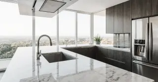 White Kitchen Countertops Sarasota County FL