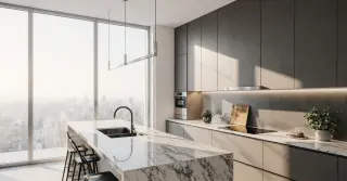 White Quartz Countertops Sarasota County FL