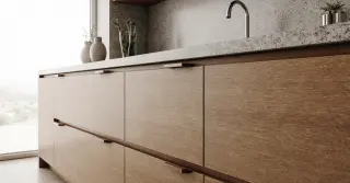 Wood Cabinet Modern Sarasota County FL